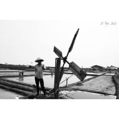 Lelaki Tua Di Teriknya Matahari