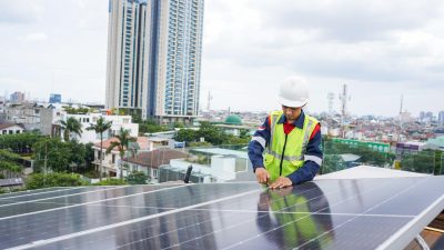 pemasangan solar panel system