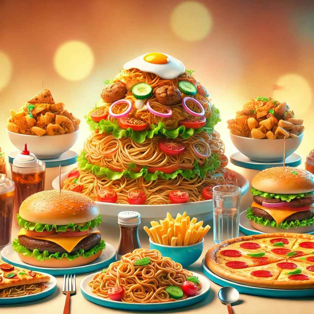 Makanan Porsi Jumbo